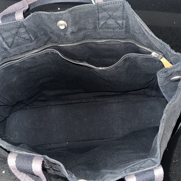 Authentic Hermes Foure Toute Navy & Grey tote - Picture 14 of 15